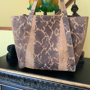 faux Leather tote